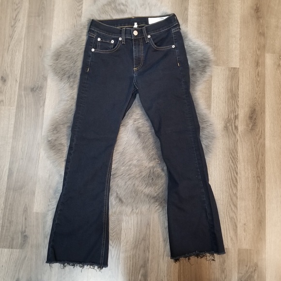 Rag and Bone 10 in crop flare size 24 - Picture 1 of 7